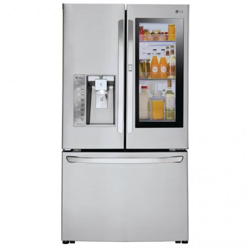 LG LFXS30796S 36 Inch Smart French Door Refrigerator with Wi-Fi Connectivity