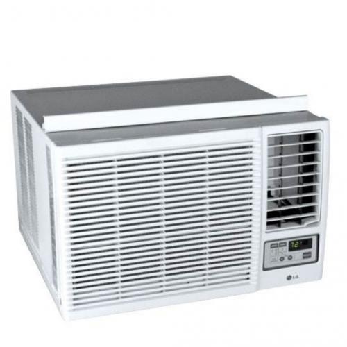 Climatiseur de fenêtre LG LW1210HR de 12 000 BTU avec chauffage électrique de 11 200 BTU, surface de refroidissement de 550 pi²