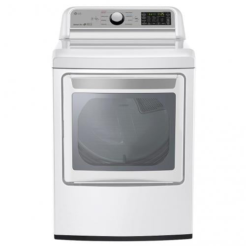 LG DLG7201WE 7.3 Cu. Ft. Smart Wi-Fi Enabled Gas Dryer With Sen