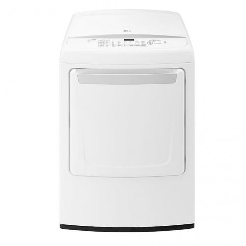 LG DLE1501W 7.3 Cu. Ft. 8 Cycle Electric Dryer White