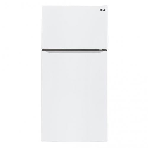 LG LTCS20220W 20.2 Cu. Ft. Top-Freezer Refrigerator