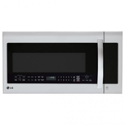 LG LMVM2033ST 2.2 cu. ft. Over-the-Range Microwave Oven with Sensor Cooking