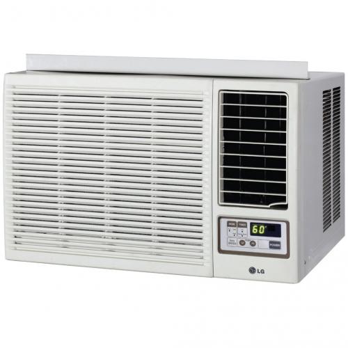 LG LW7013HR 7,000 BTU Room Air Conditioner with 3,850 BTU Electric Heat, 9.7 EER, 2.3 Pts/Hr Dehumidification