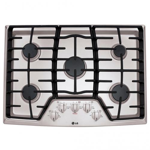 LG LCG3011ST 30 Inch Recessed Gas Cooktop