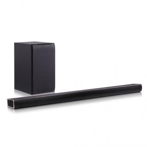 LG SH5B 320W 2.1Ch Sound Bar With Wireless Subwoofer And B