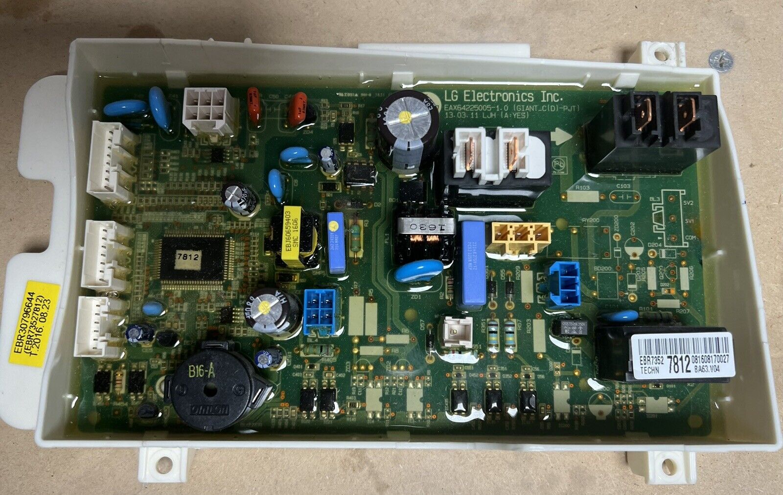LG EBR73527812 Main PCB Assembly