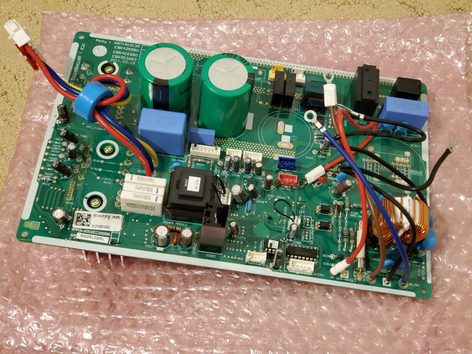 LG 6871A10135Y Main PCB Assembly